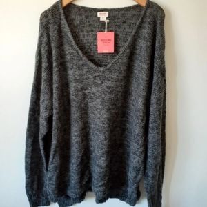 Mossimo Gray Knit Sweater, NWOT, size 4X
